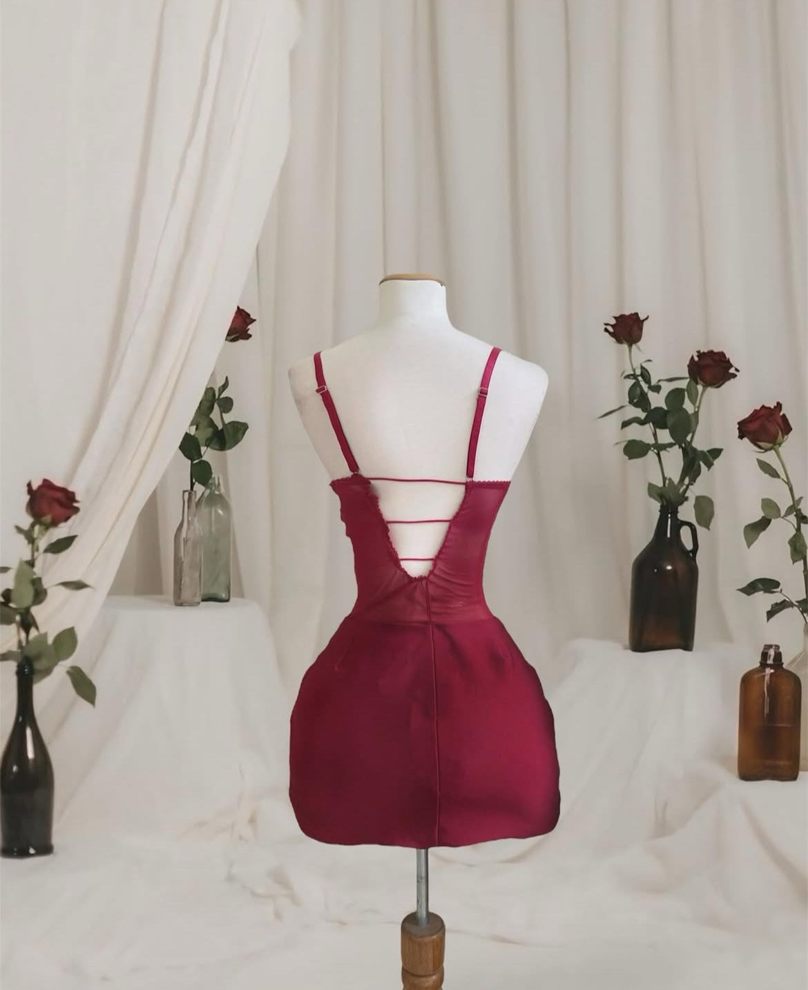 Vestido Paloma Mini Rojo