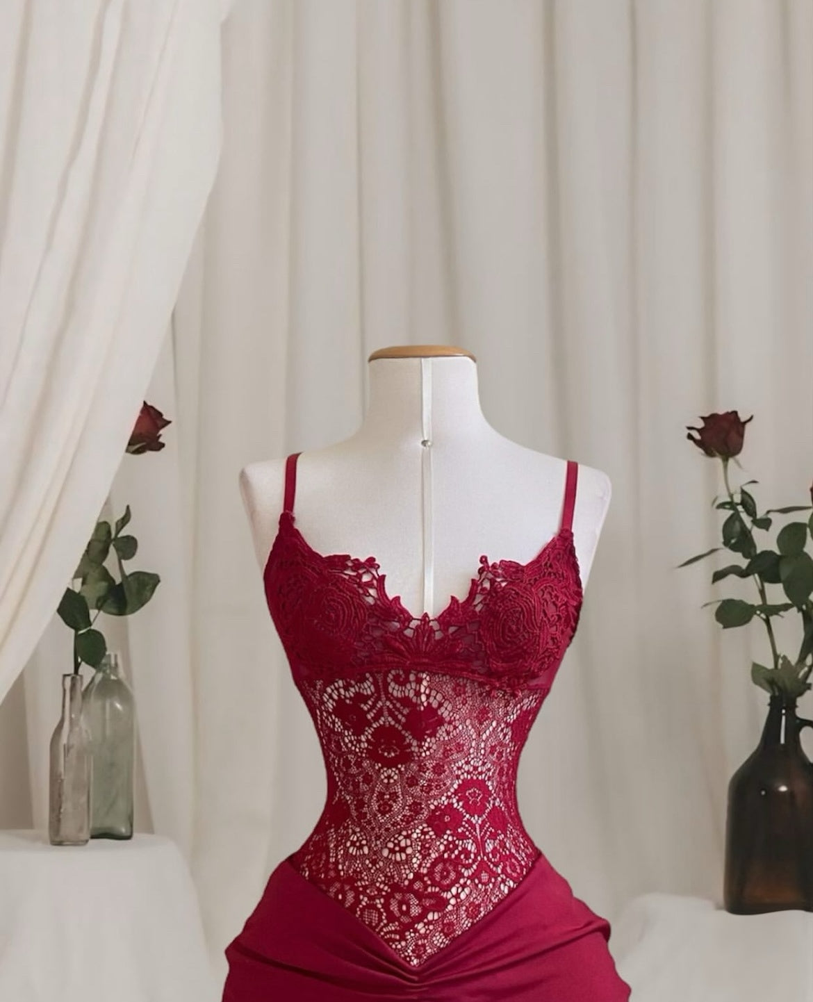 Vestido Paloma Mini Rojo