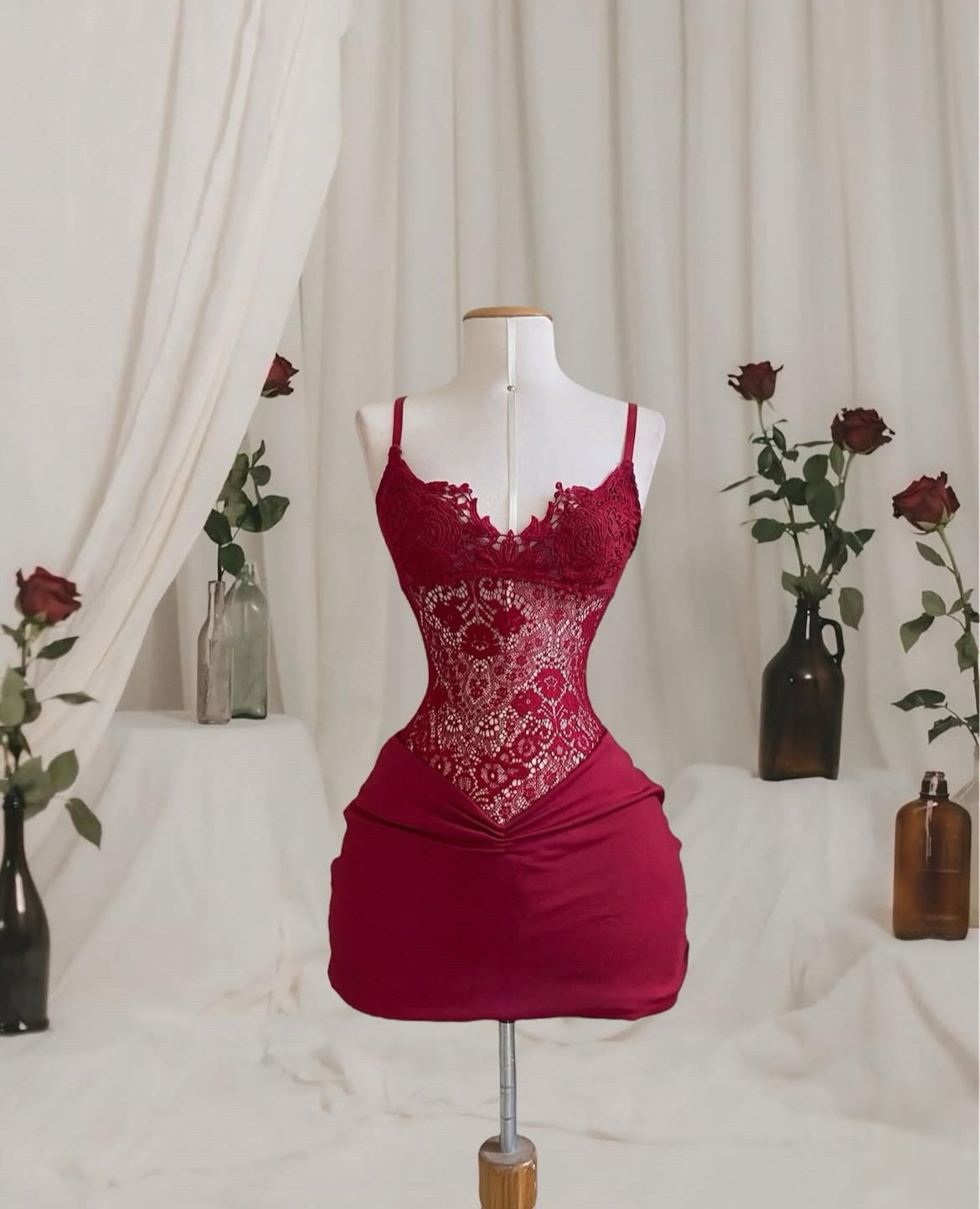 Vestido Paloma Mini Rojo
